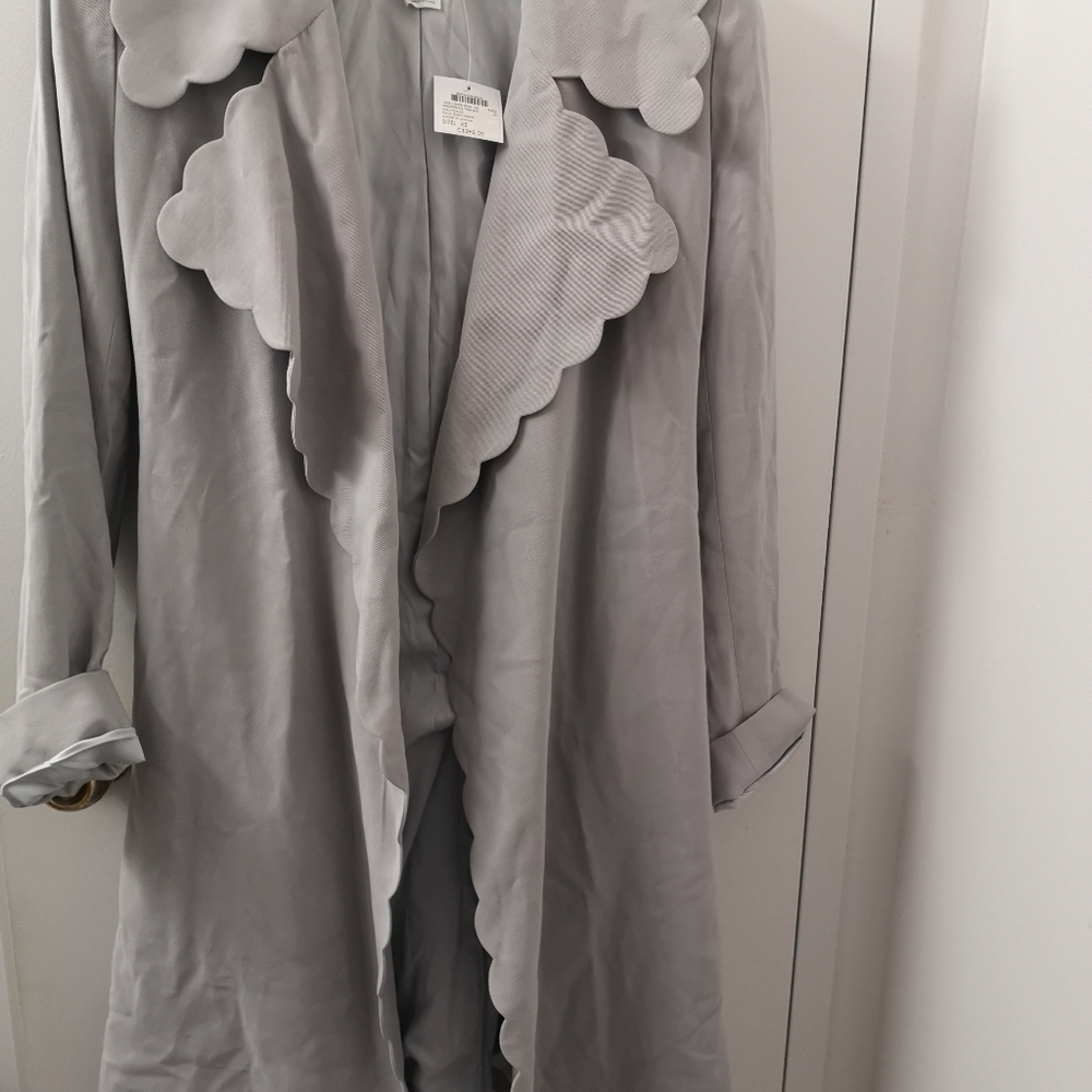 Club Monaco scallop wrap